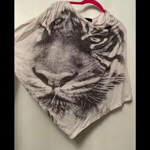 Looking Stunning With This Lion Off The Shoulder Top